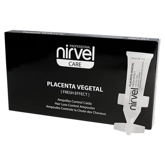 Ampoule Placenta Vegetal contrôle la chute des cheveux